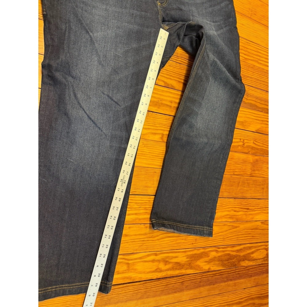 Duluth Ballroom Double Flex Jeans Men's 40x30 Blue Denim Relaxed Fit Dark Wash - Picture 6 of 10